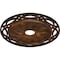 Ekena Millwork Loera Ceiling Medallion (Fits Canopies up to 6 1/4"), 26 5/8"OD x 4 1/2"ID x 1 3/8"P, Rust CM26LORUS - alternate 2